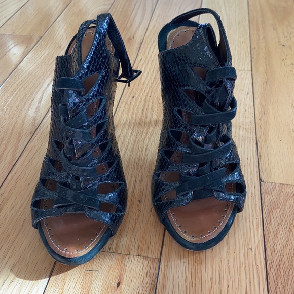 Proenza Schouler Black snake skin heals - Picture 6 of 7